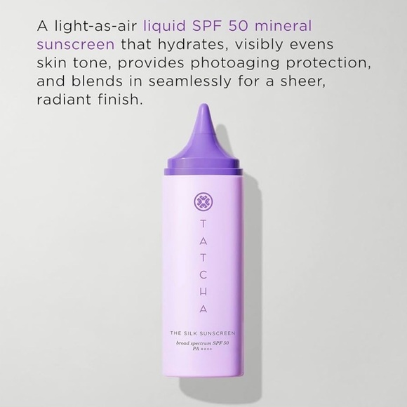 Tatcha The Pure Pores Set, Matcha Cleanse, Water Cream & Silk Sunscreen NIB - Picture 7 of 8